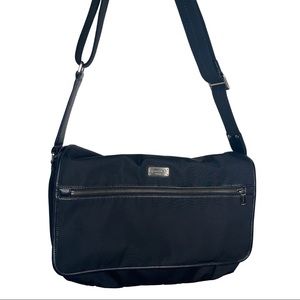 Coach Nylon Black Messenger Bag